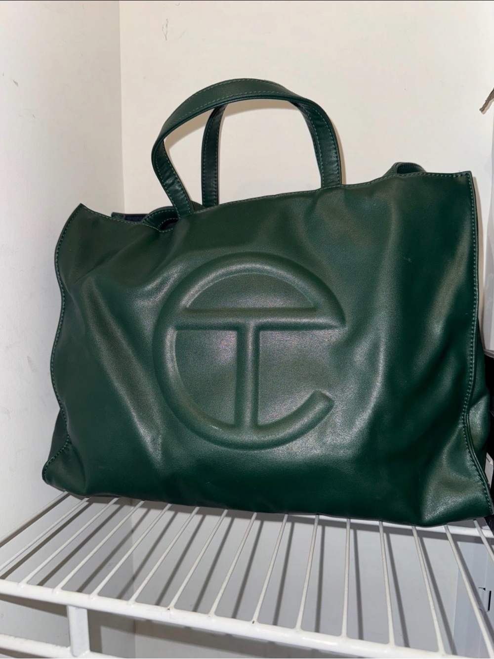 Telfar Dark Olive Bag